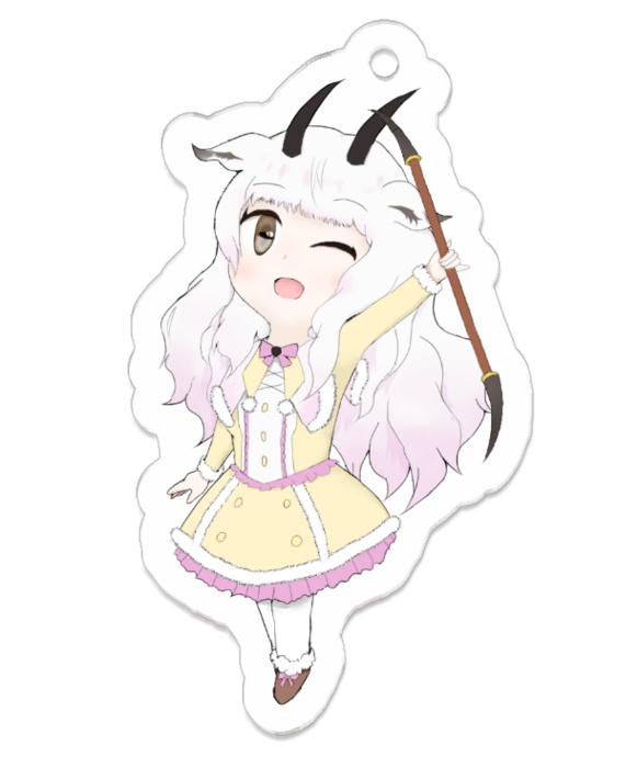 ユキヒツジ　アクリルキーホルダー