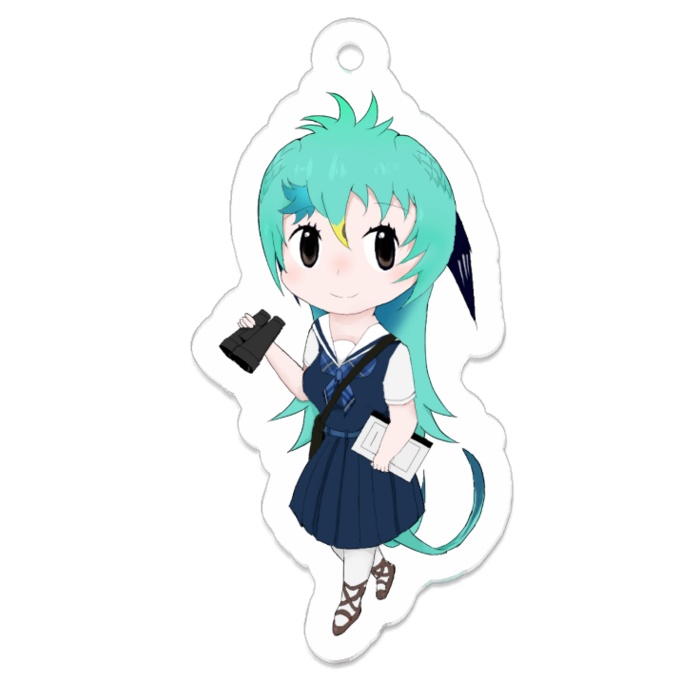 ケツァール　アクリルキーホルダー