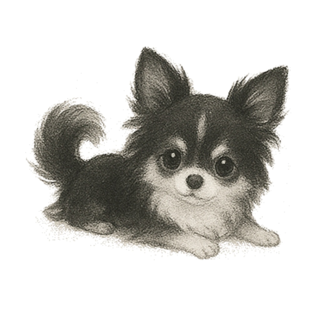 可愛いチワワのClipArt 10点