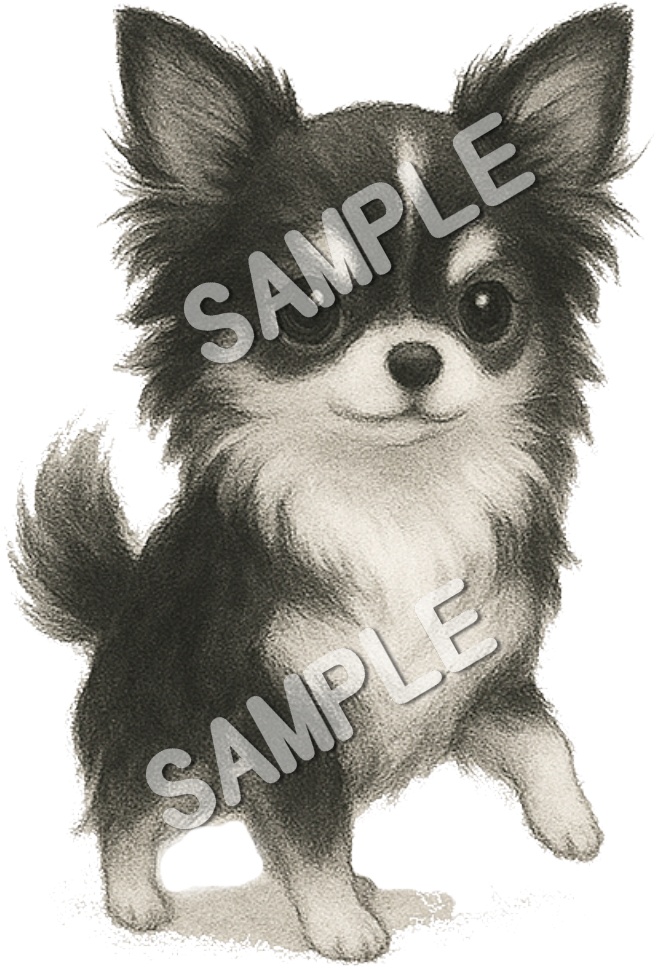 可愛いチワワのClipArt 10点