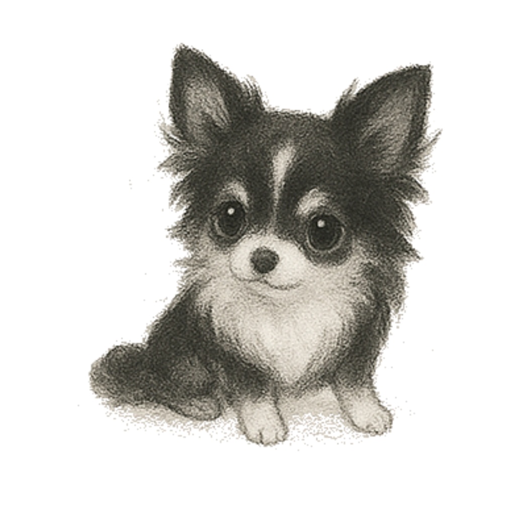 可愛いチワワのClipArt 10点