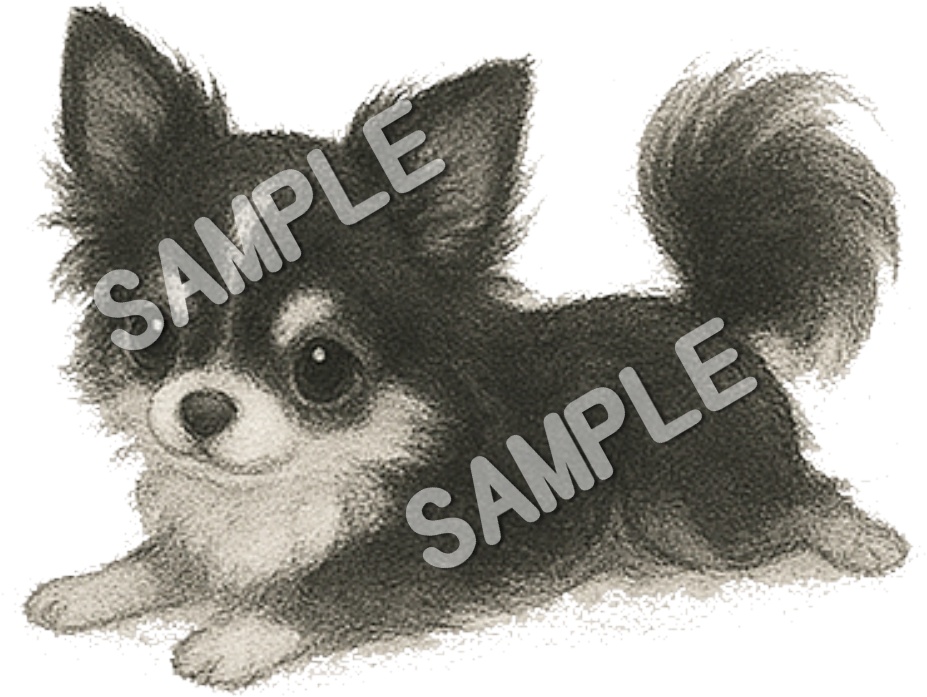 可愛いチワワのClipArt 10点