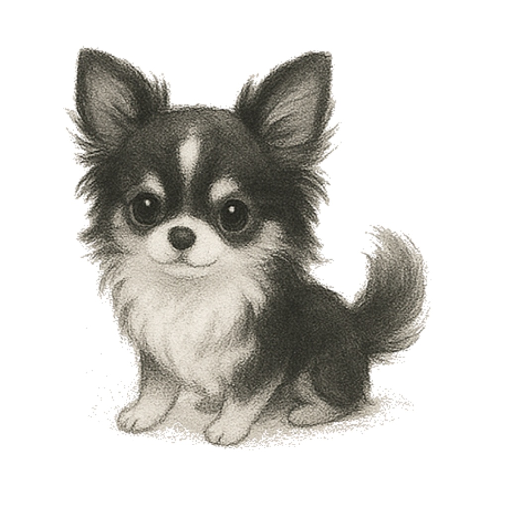 可愛いチワワのClipArt 10点