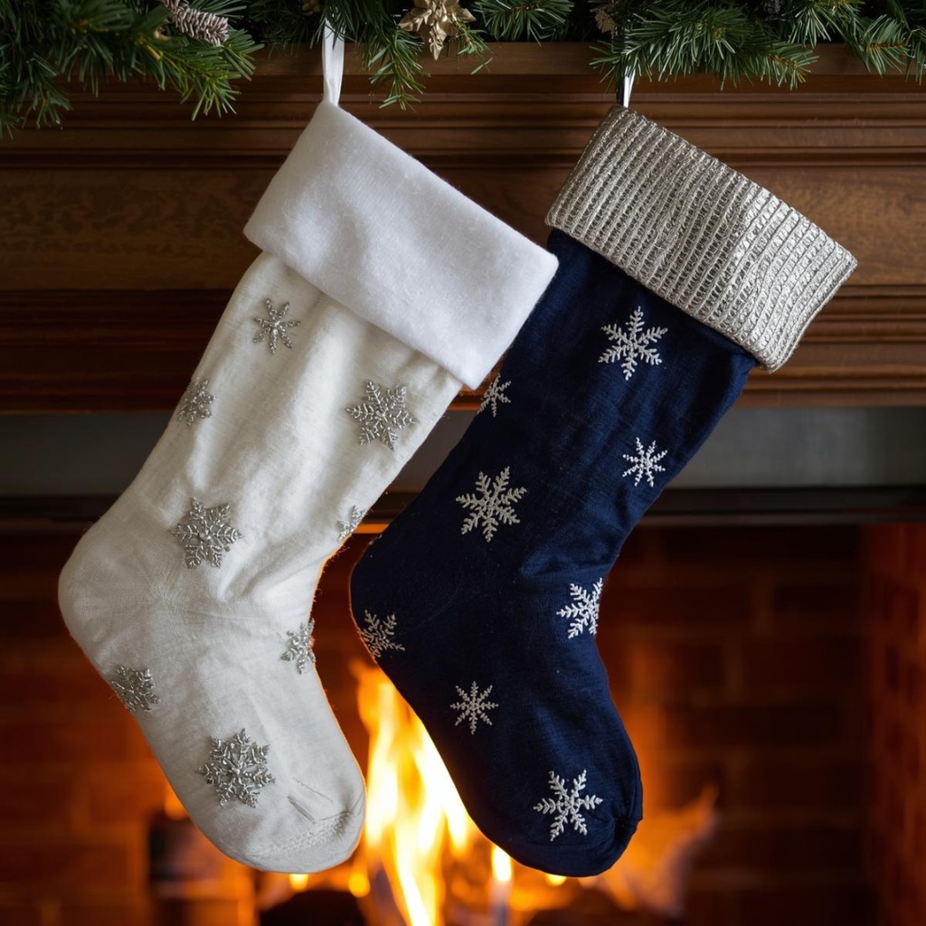 紺色ベースクリスマスのClipArt