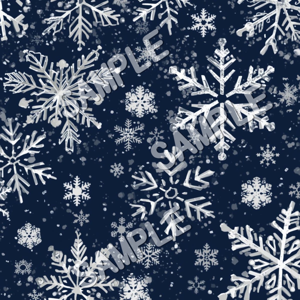 紺色ベースクリスマスのClipArt