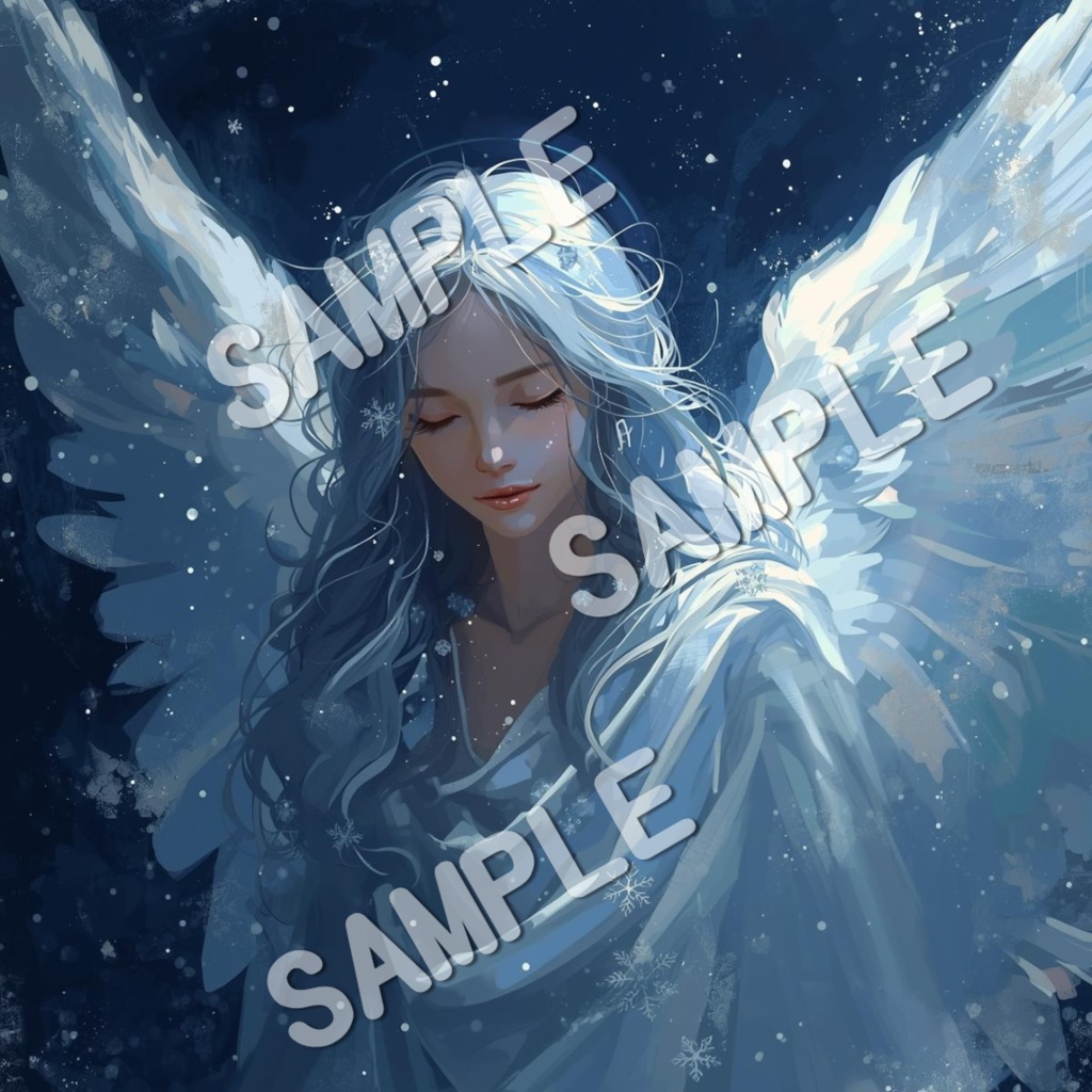 紺色ベースクリスマスのClipArt