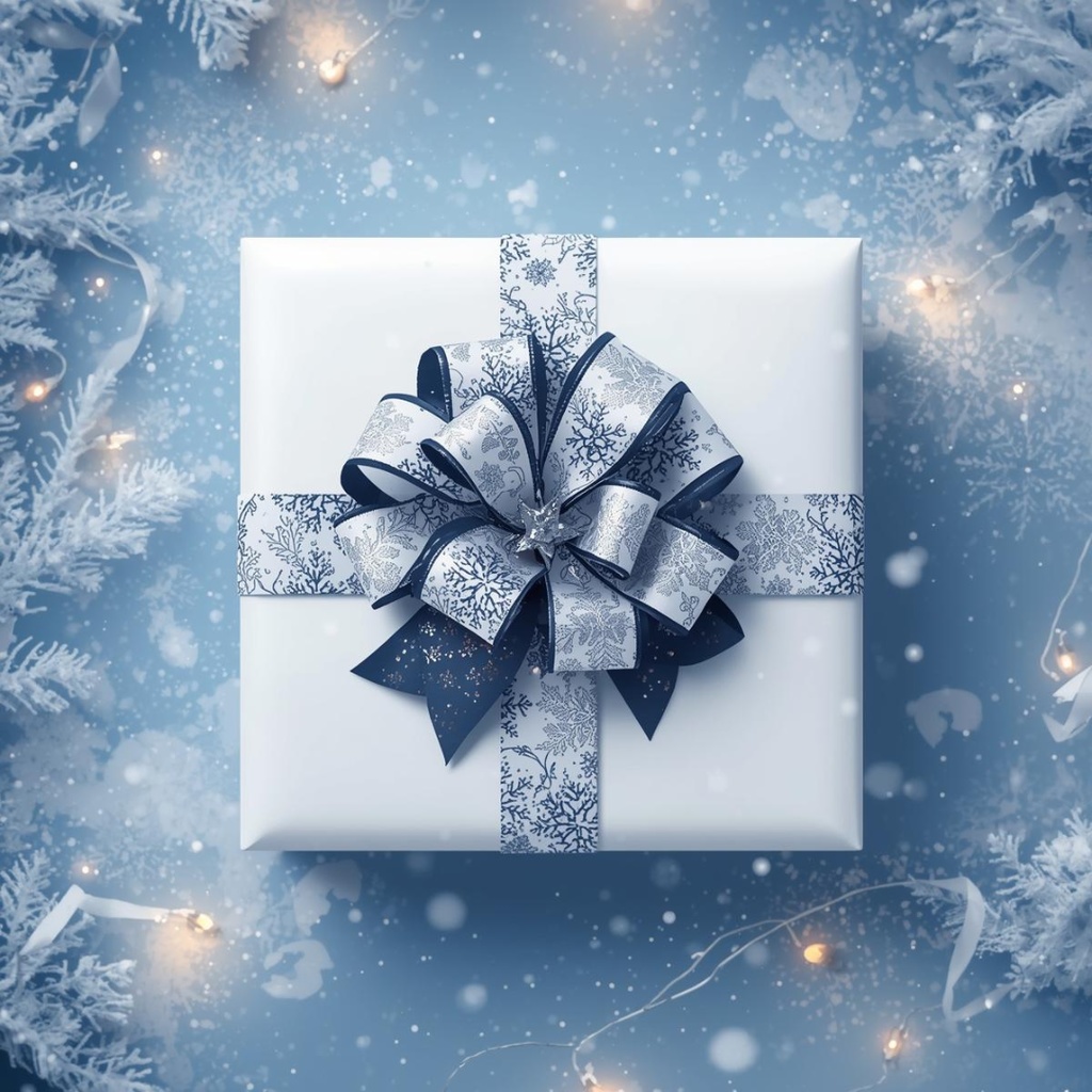 紺色ベースクリスマスのClipArt