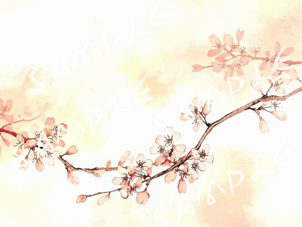 ふんわり和風背景イラスト10点