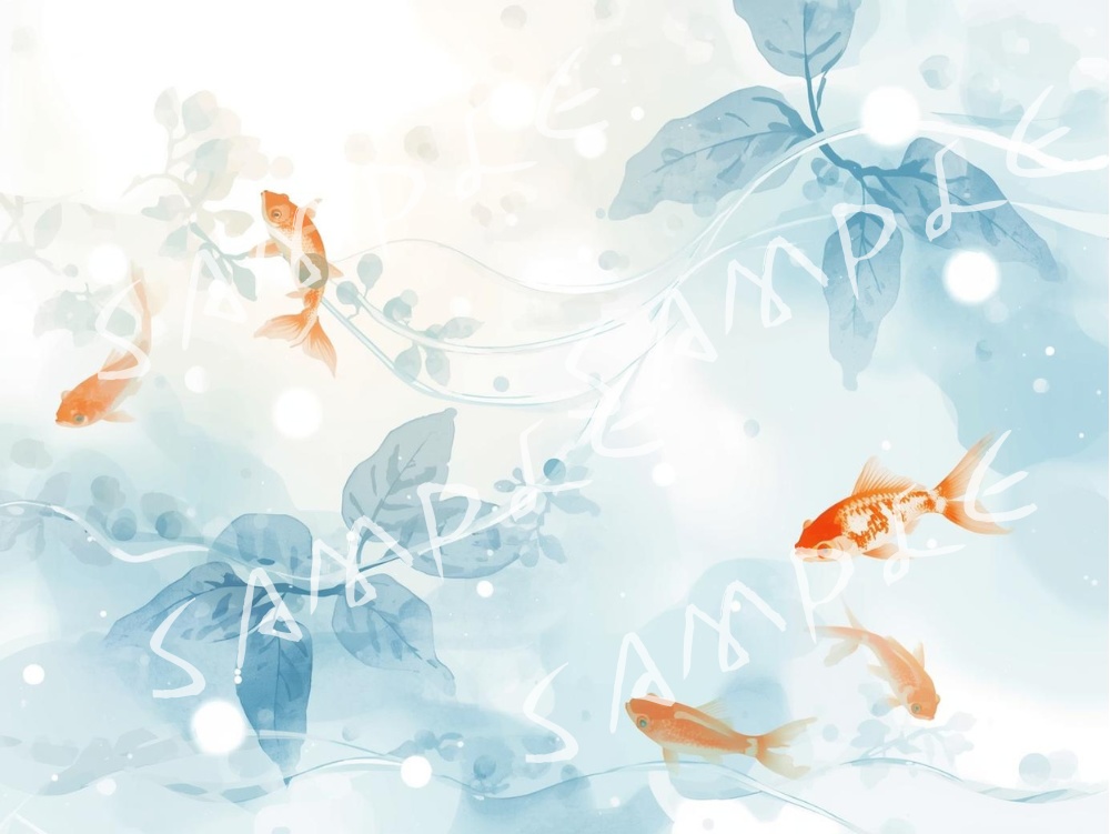 ふんわり和風背景イラスト10点