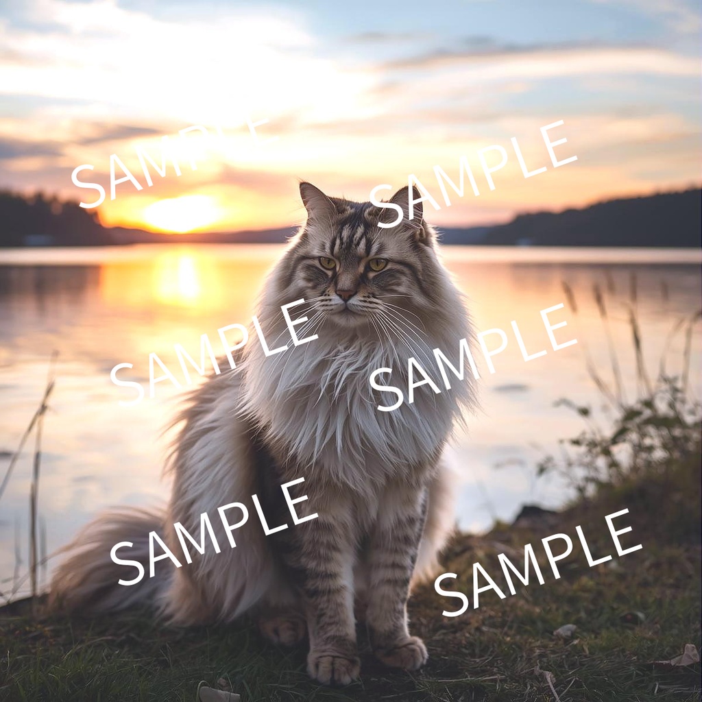 人気猫種15シリーズ – しなやかで可愛い猫たちのイラスト素材集