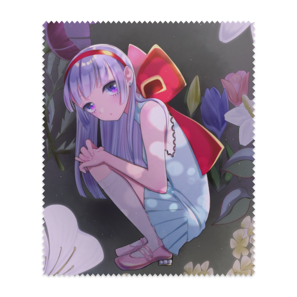 少女たちのメガネ拭き