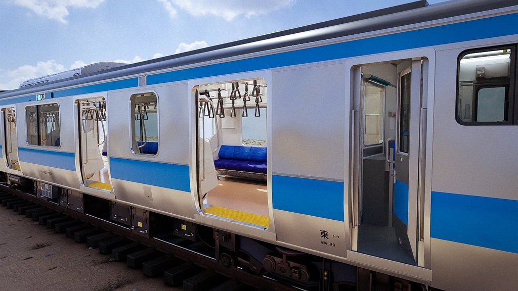 リグドトレイン日本京浜東北線E233系 / Rigged Train Japan Keihin-Tohoku E233 Series