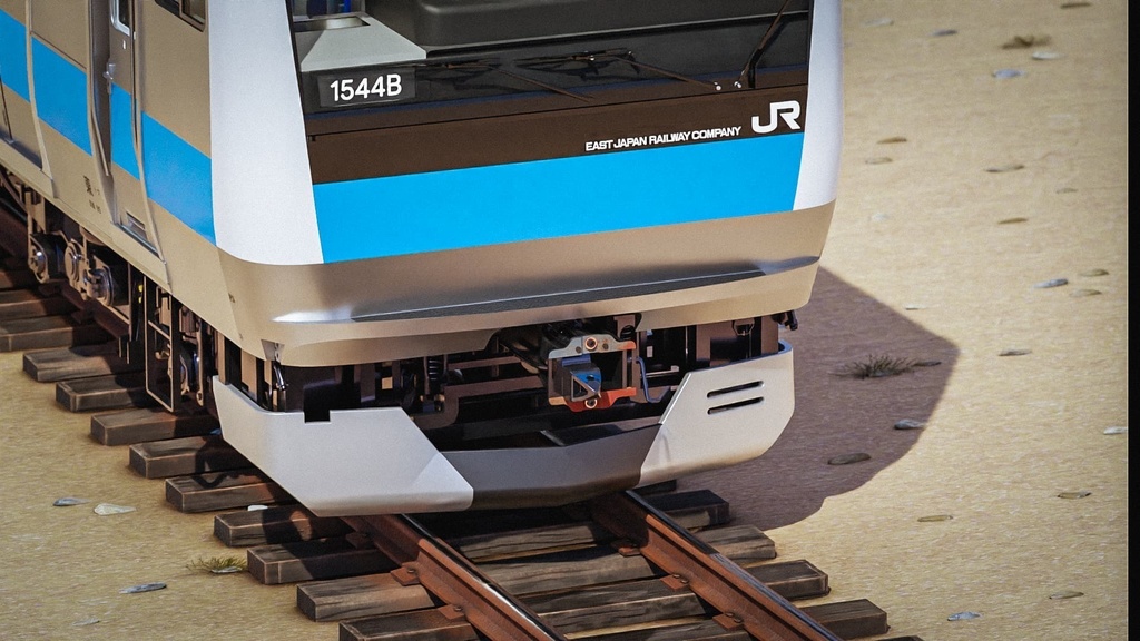 リグドトレイン日本京浜東北線E233系 / Rigged Train Japan Keihin-Tohoku E233 Series