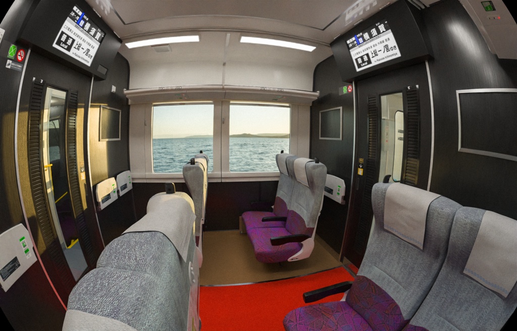 Japanese Train 3D Model E235-1000 Series - Yokosuka / Sōbu Line | Rigged | Includes Green Car | 本の電車 3Dモデル E235-1000系 - 横須賀・総武線 | リグ付け済み | グリーン車含む