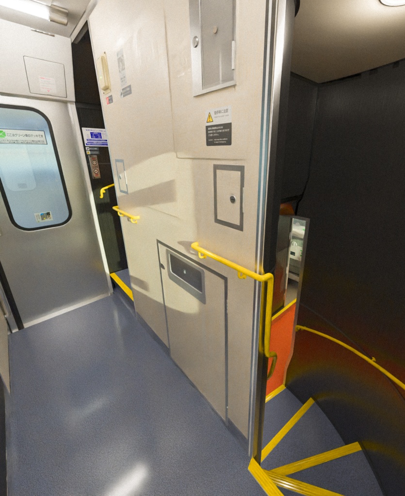 Japanese Train 3D Model E235-1000 Series - Yokosuka / Sōbu Line | Rigged | Includes Green Car | 本の電車 3Dモデル E235-1000系 - 横須賀・総武線 | リグ付け済み | グリーン車含む