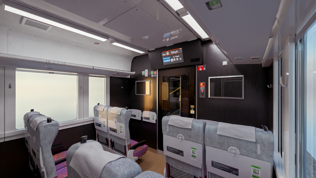 Japanese Train 3D Model E233-0 Series - Chūō Line | Rigged | Includes Green Car | 日本の電車 3Dモデル E233系0番台 - 中央線 | リグ付け済み | グリーン車含む