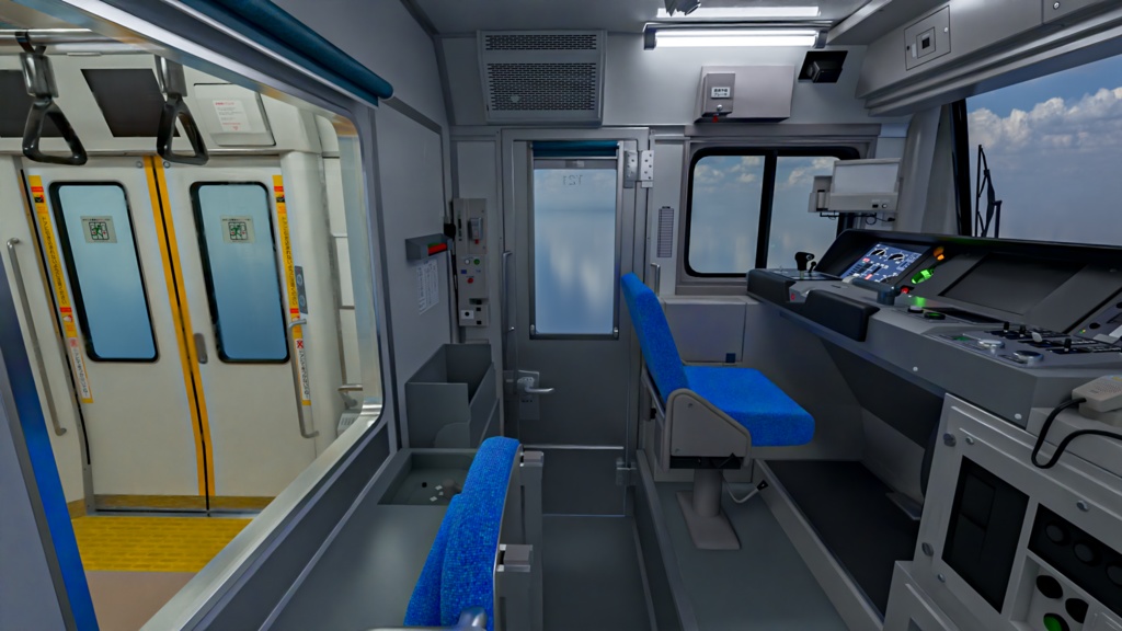 Japanese Train 3D Model E233-0 Series - Chūō Line | Rigged | Includes Green Car | 日本の電車 3Dモデル E233系0番台 - 中央線 | リグ付け済み | グリーン車含む