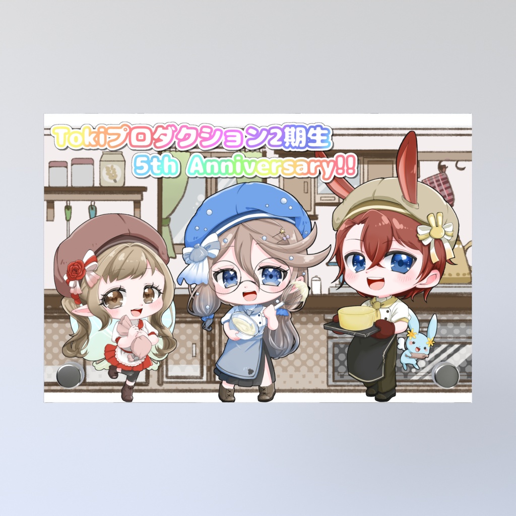 Tokiプロ2期生5周年記念 アクリルフォトパネル