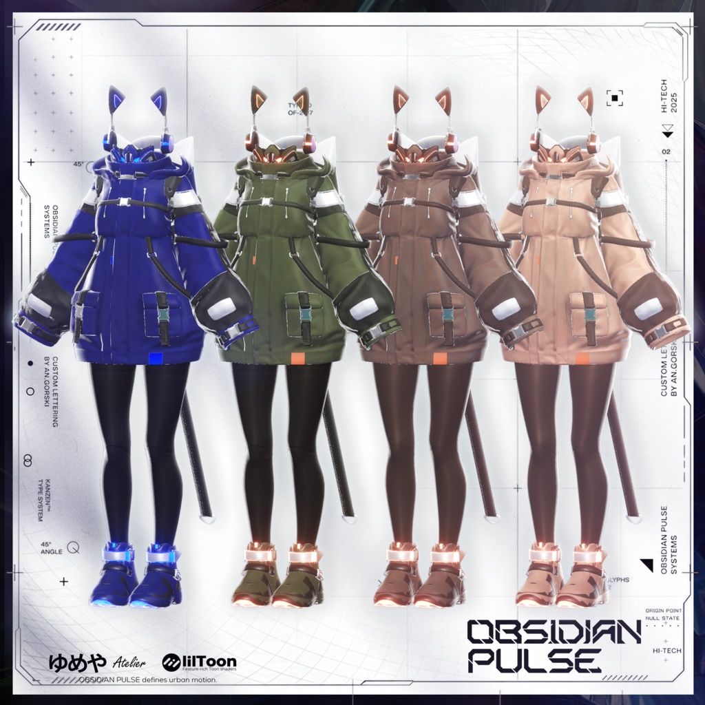 ❤️発売間近❤️ Obsidian Pulse【12アバター対応】