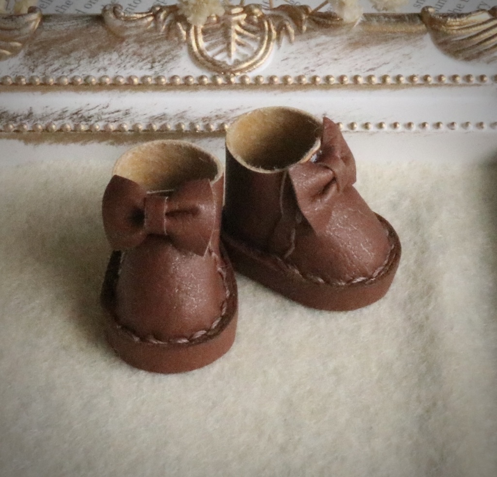 10cmぬいサイズ●ブーツ(靴底マグネット/お色ランダム)