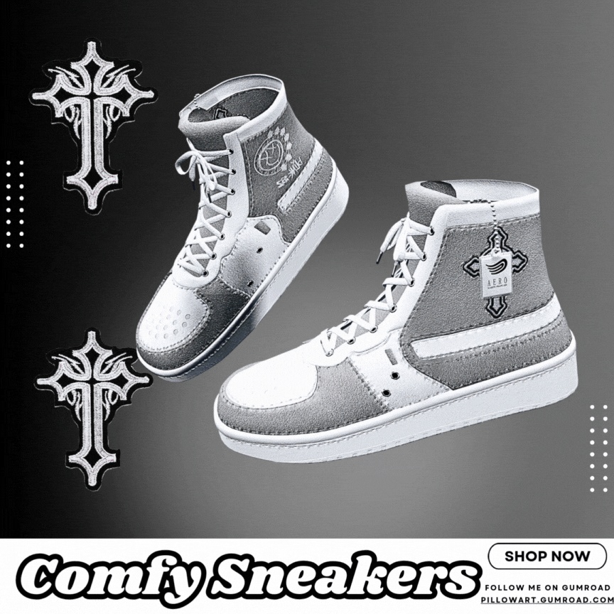 Comfy Sneakers [ 楽なスニーカー ] - [VRCHAT]