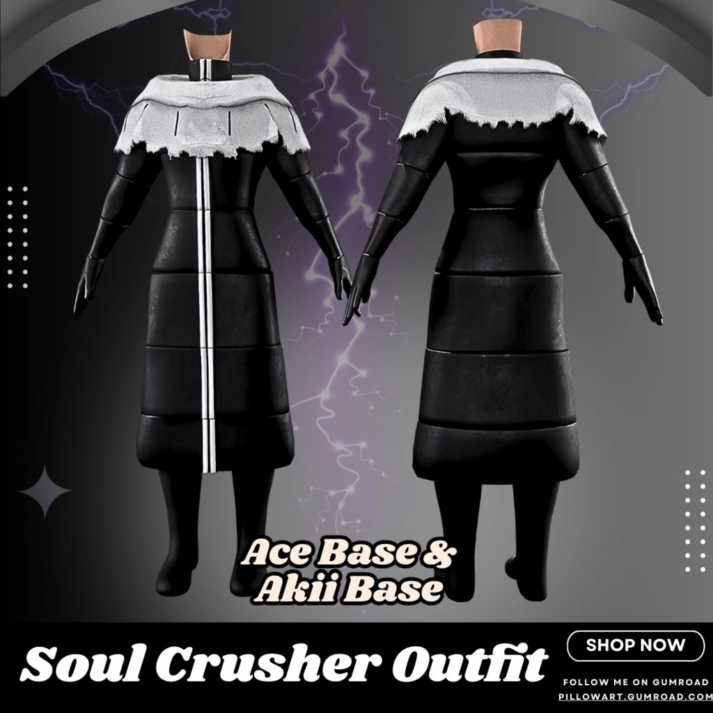 藍染惣右介 衣装 [Soul Crusher Outfit] [VRChat]