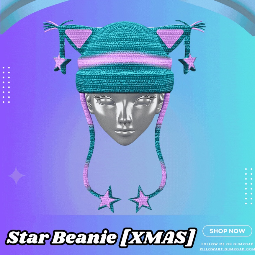 Star Beanie  -  [  スター ビーニー ]
