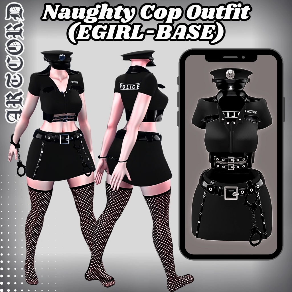 Naughty Cop Outfit [ ポリスコス ]