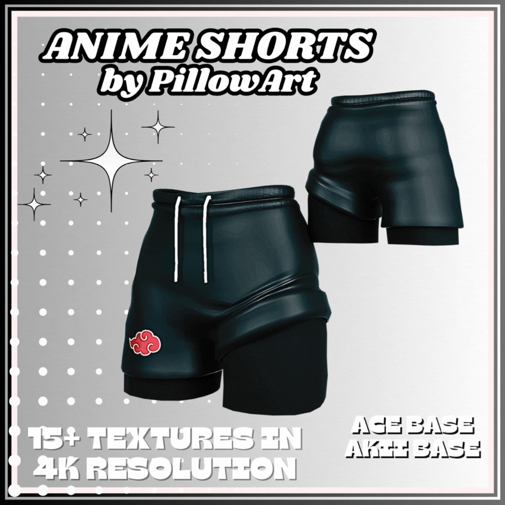 Male Anime Shorts [ アニメ短パン ]