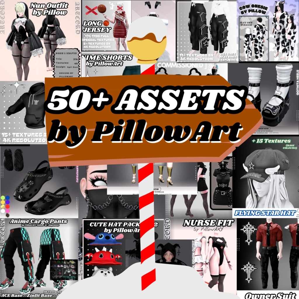 50+  着衣装セット   [50+ OUTFITS COLLECTION]