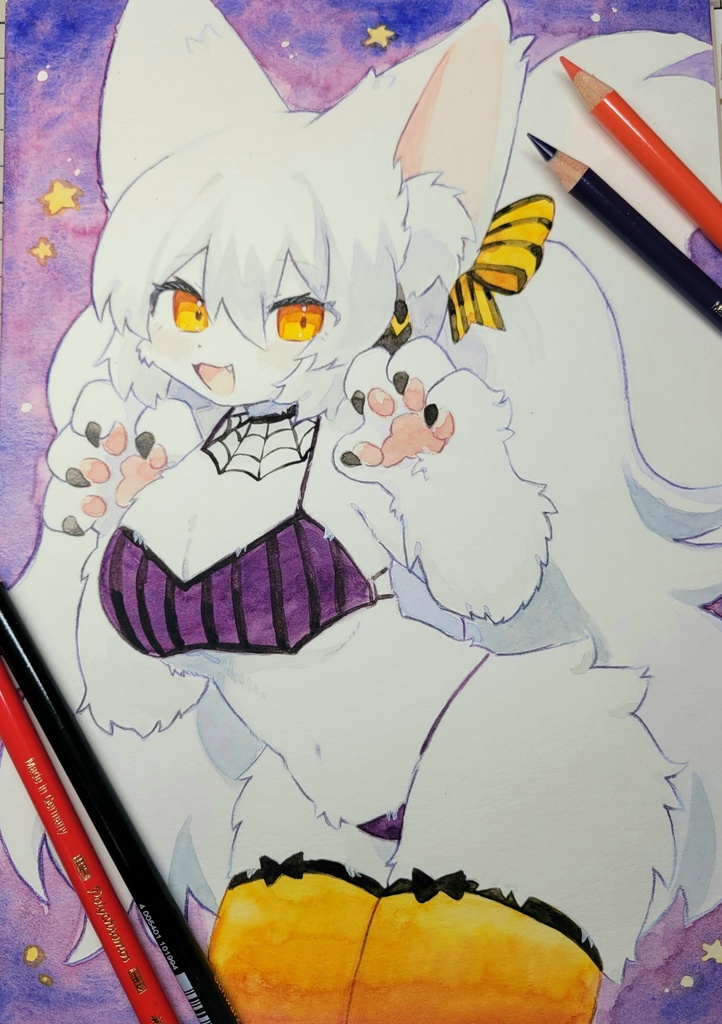 ハロウィンルナ原画