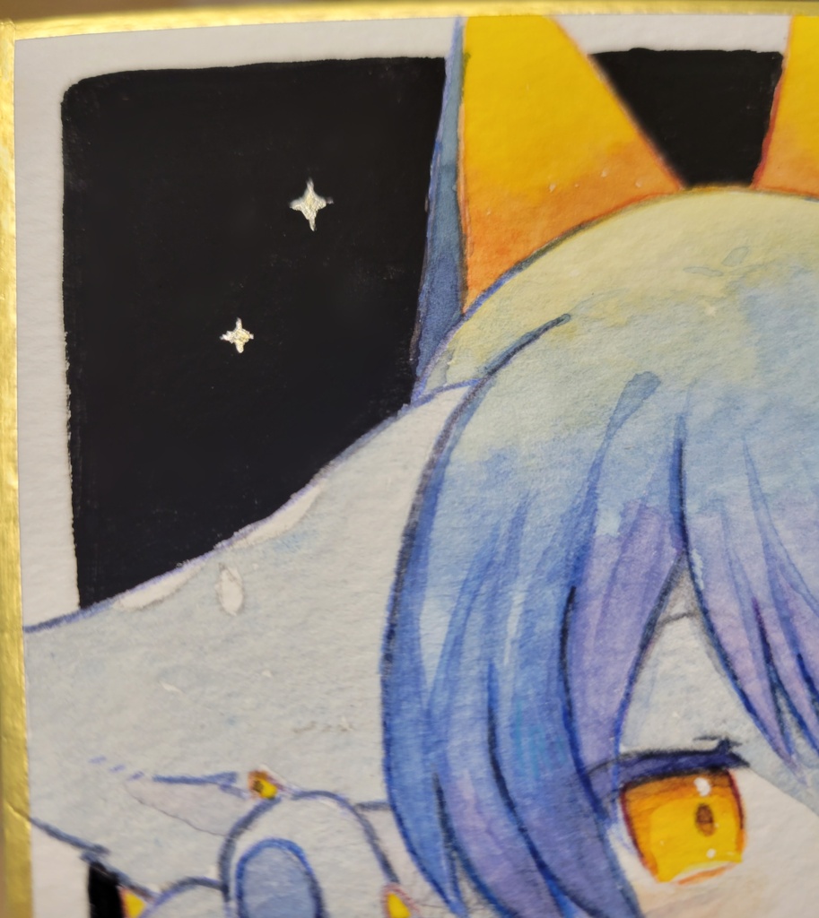 ツノきらきらノイ色紙