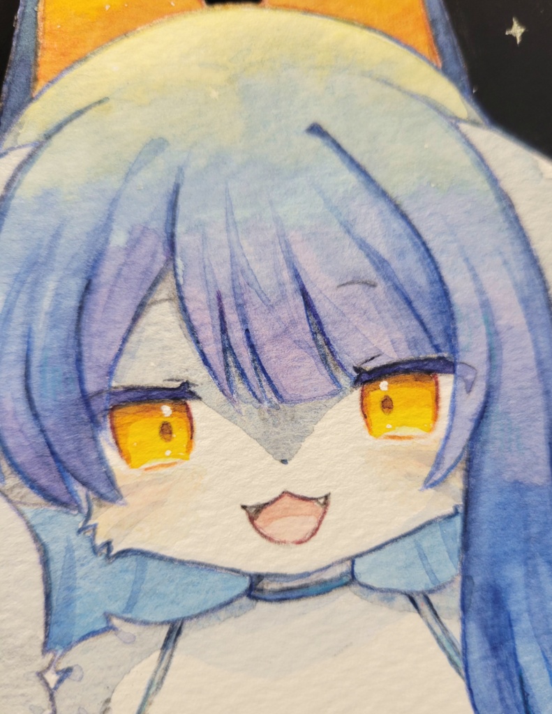 ツノきらきらノイ色紙