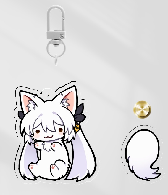 ふりふりしっぽルナアクキー