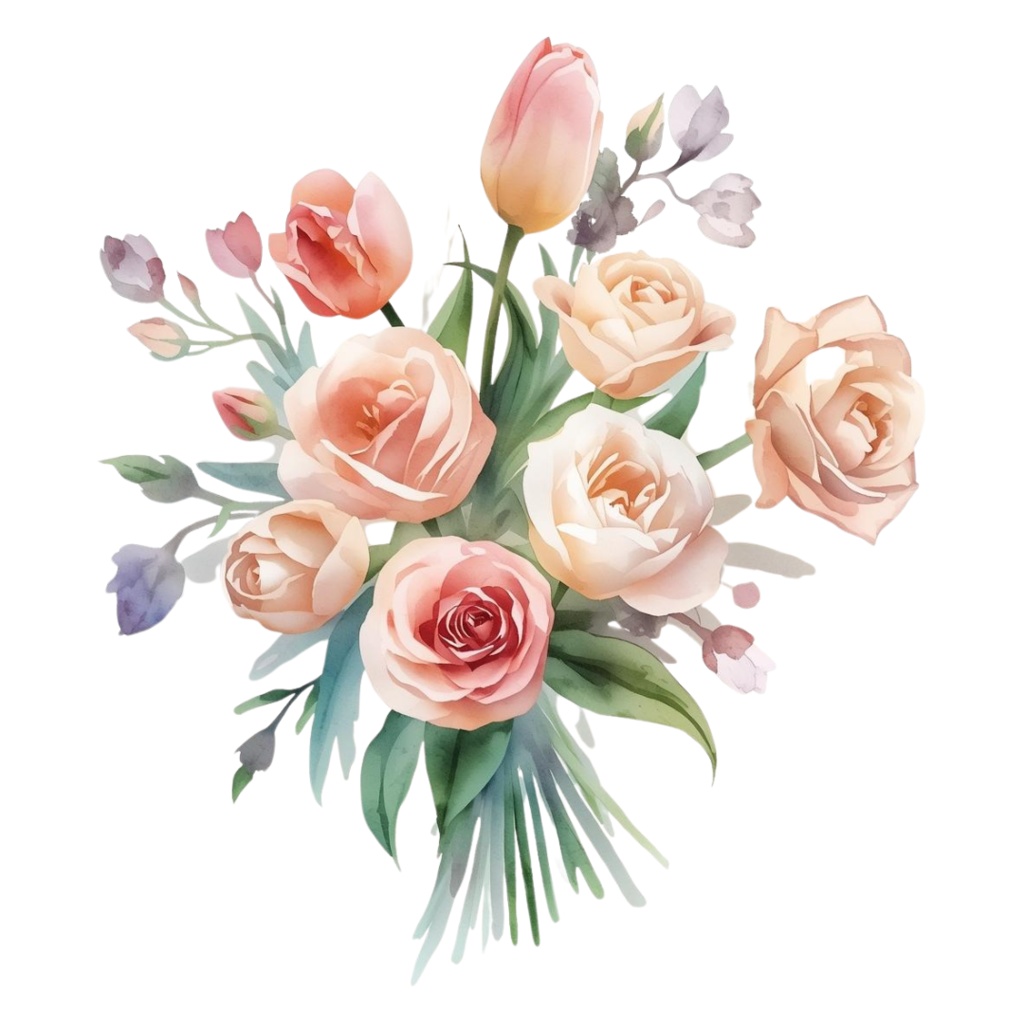 【ファンタジーバレリーナ】水彩 ファンタジー風クリップアート 10点セット PNG背景透過