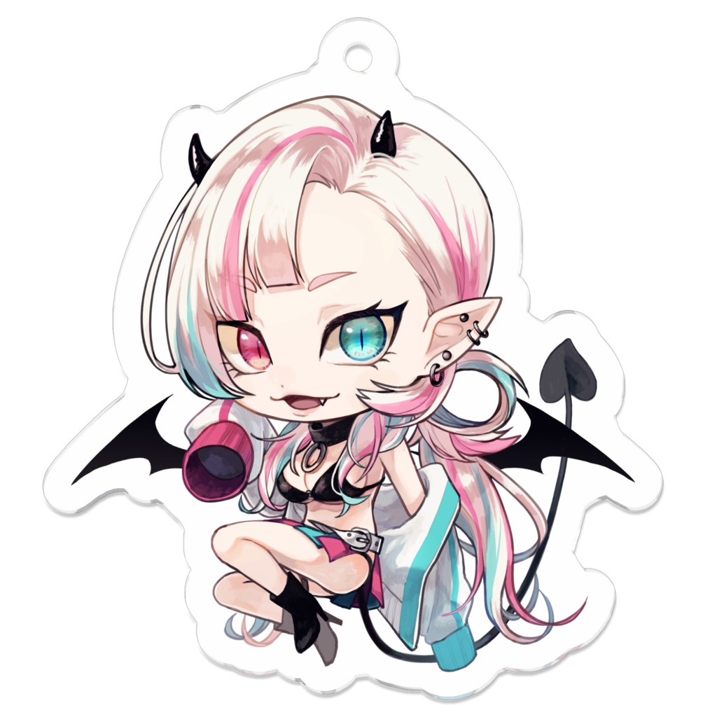 アクリルキーホルダー（コーティング）