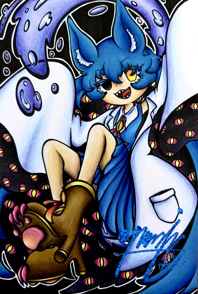 深淵を除く時、猫もこちらをみている。