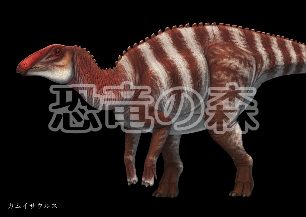 カムイサウルスイラスト高解像度版
