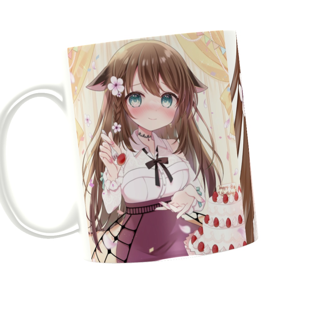 マグカップ【Vtuber / 赤紫あいく】
