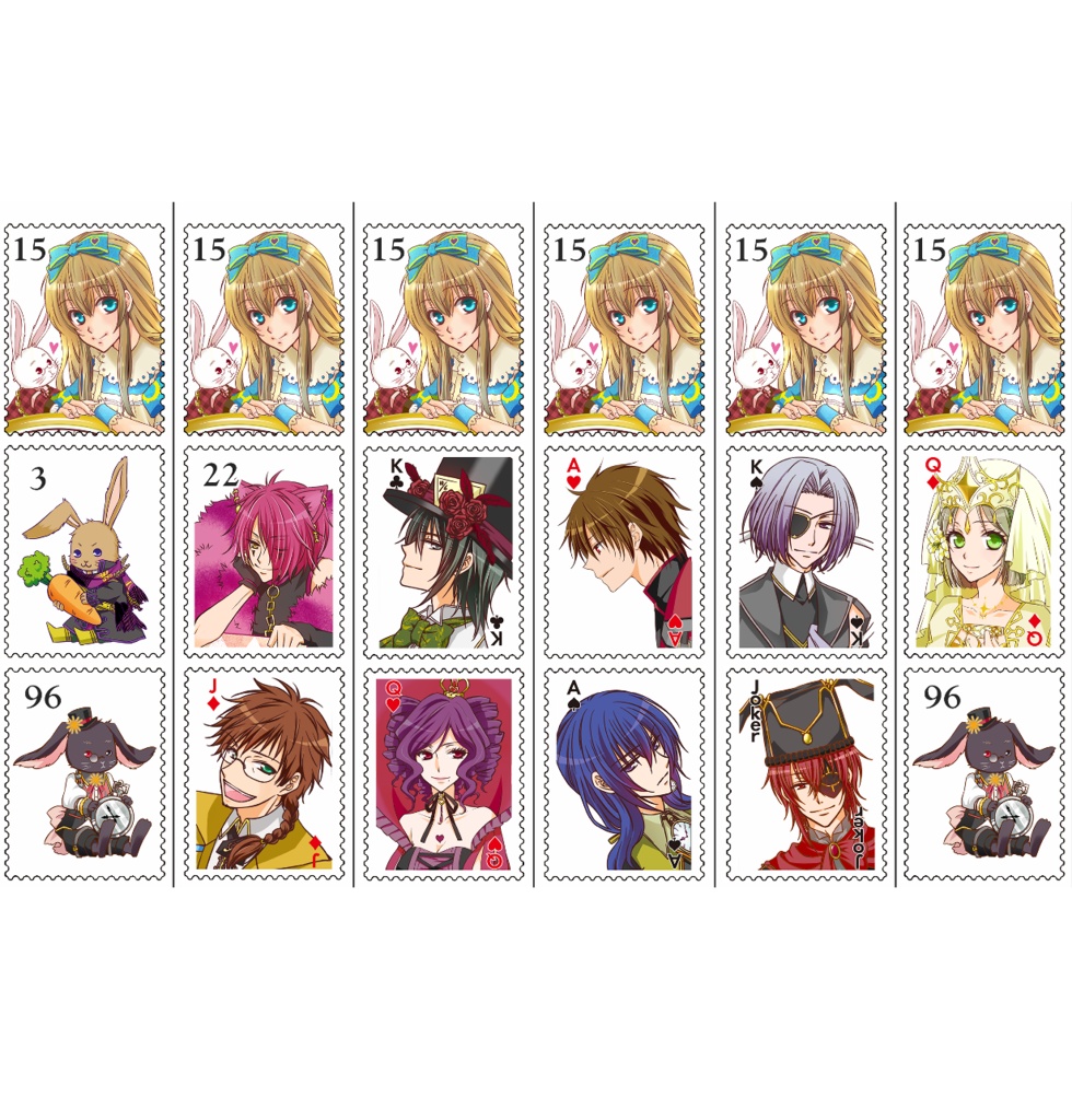 アリス レターセット