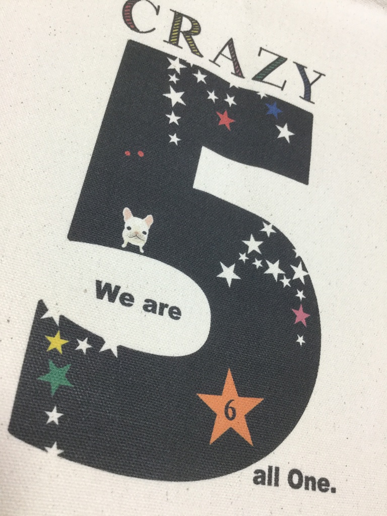 【5】ファイブ トートバッグ