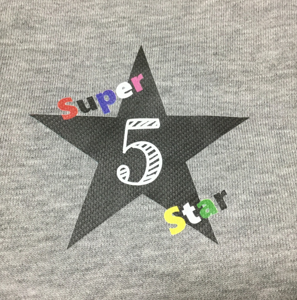 スター&ファイブ パーカー【5色】