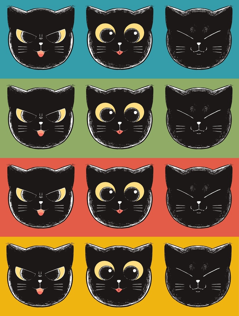 《無料》猫のヘッダーイラスト