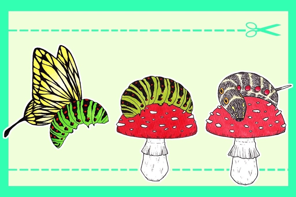 いもむしアクキー