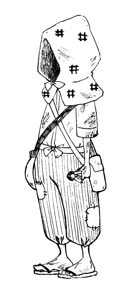 不潔で不気味な子どもアクキー