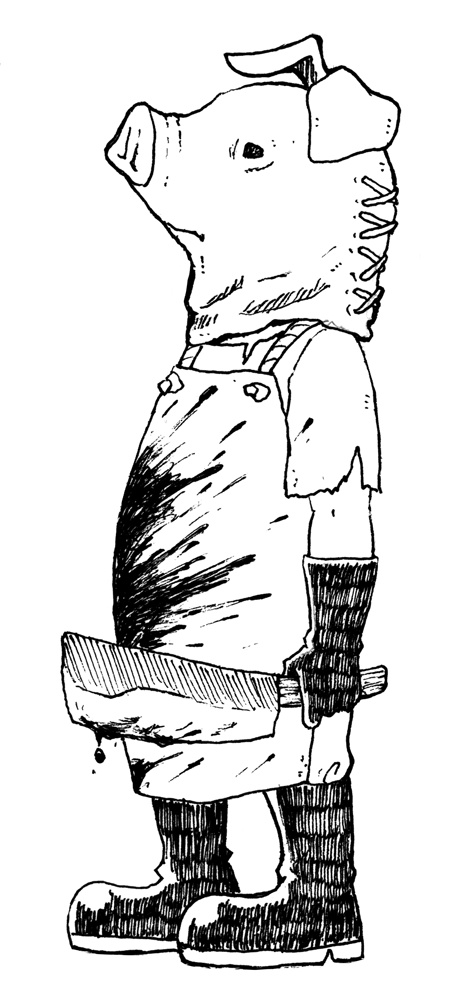 不潔で不気味な子どもアクキー