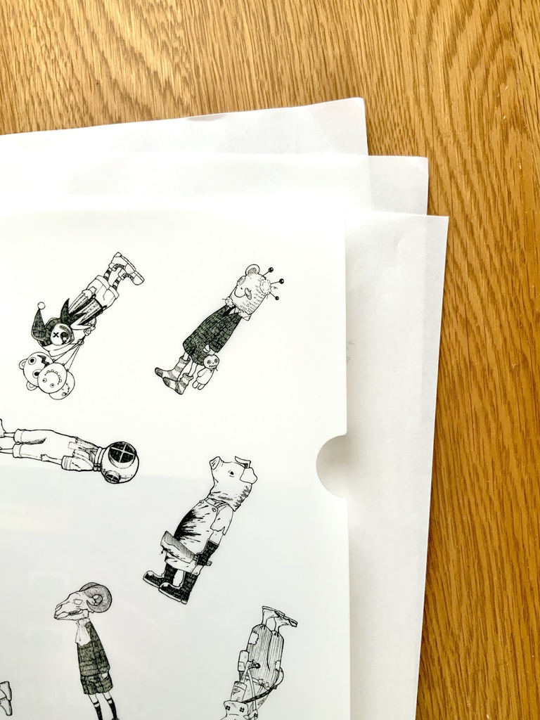 A4クリアファイル