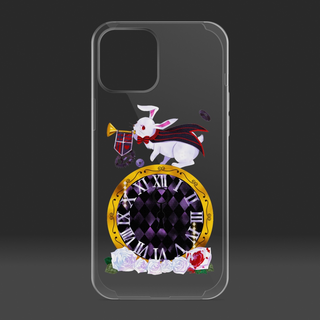 白うさぎiPhoneケース