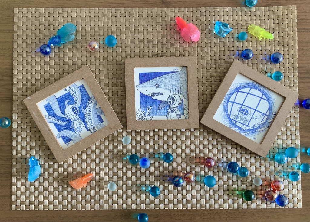 海の原画