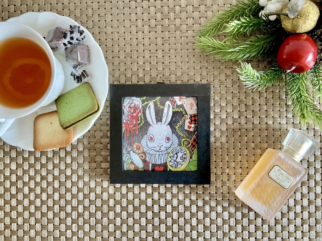 🌙 一点もの原画【ダークアリスの白うさぎ】🌙